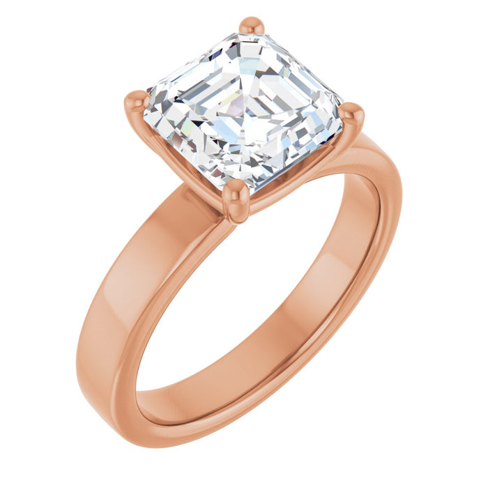 14K Rose | Asscher