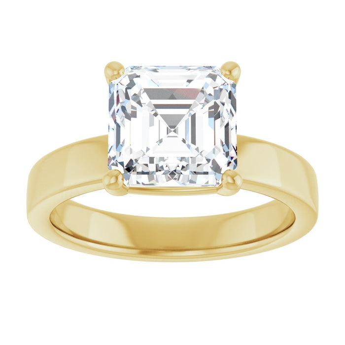 14K Yellow | Asscher