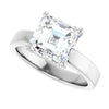 14K White | Asscher