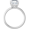 14K White | Asscher