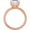 14K Rose | Asscher