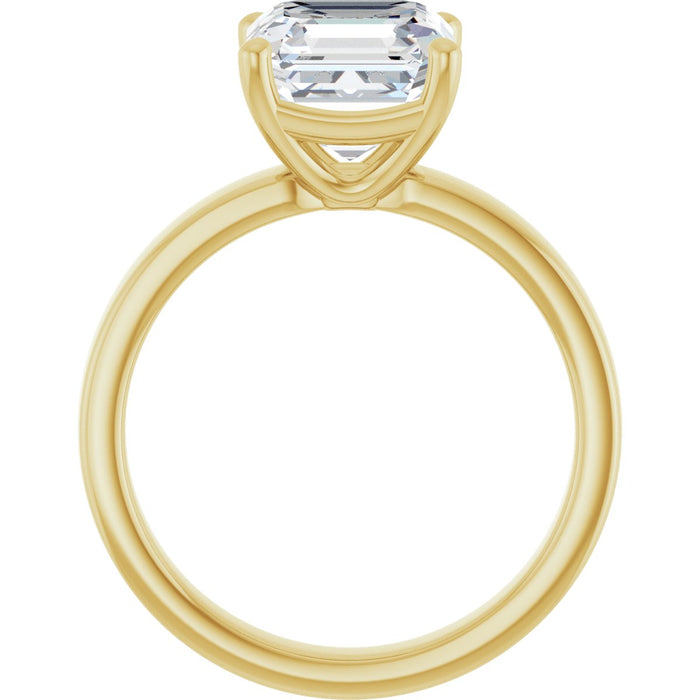 14K Yellow | Asscher