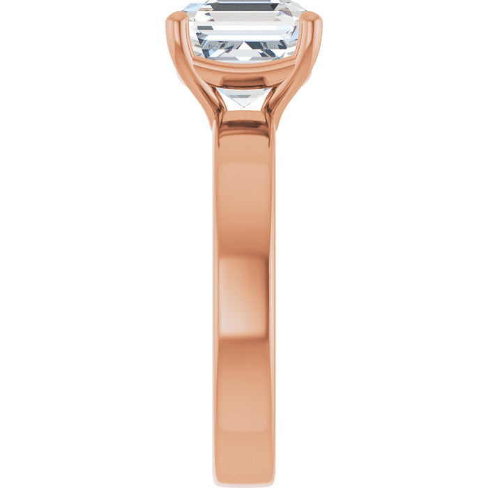 14K Rose | Asscher