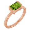 Natural Peridot | Emerald | 7 x 5mm