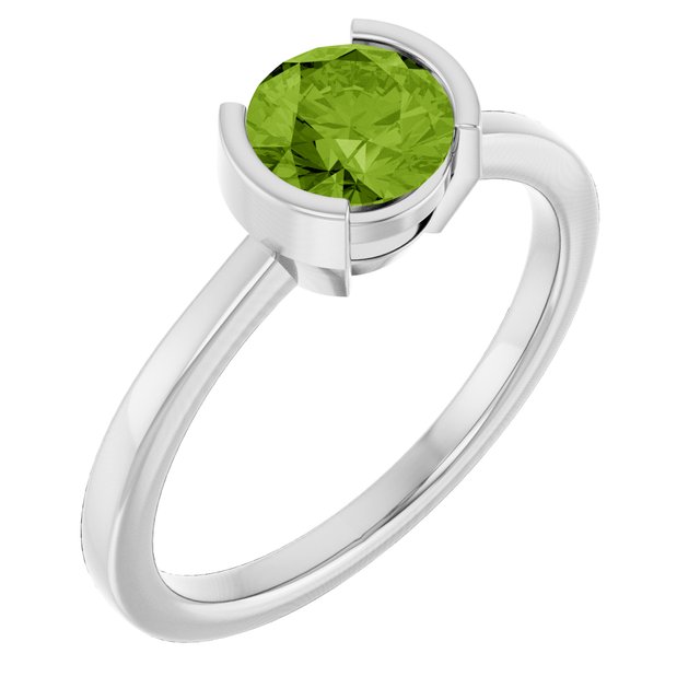 Natural Peridot | Round | 6mm