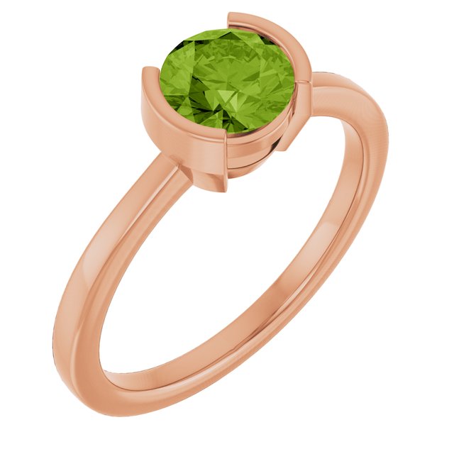 Natural Peridot | Round | 6mm