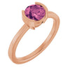 Natural Pink Tourmaline | Round | 6mm