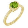Natural Peridot | Round | 6mm
