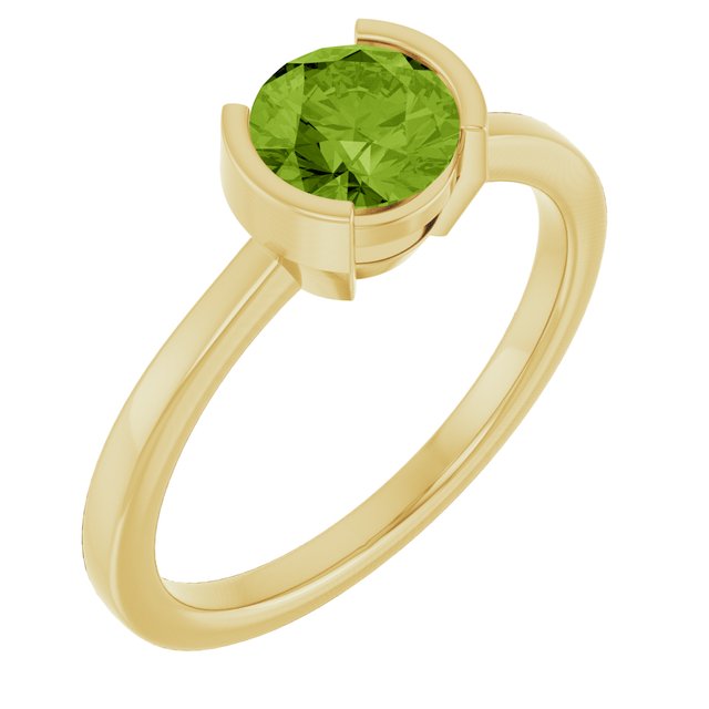 Natural Peridot | Round | 6mm