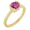 Natural Pink Tourmaline | Round | 6mm