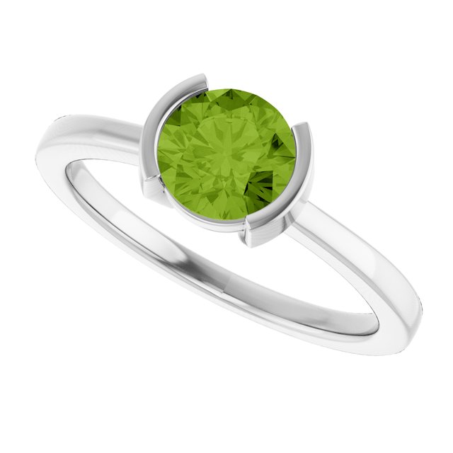 Natural Peridot | Round | 6mm