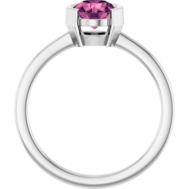 Natural Pink Tourmaline | Round | 6mm