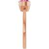Natural Pink Tourmaline | Round | 6mm