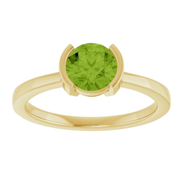 Natural Peridot | Round | 6mm