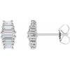 Lab-Grown Diamond | Straight baguette | 4 x 2mm :: 1/2 Ctw