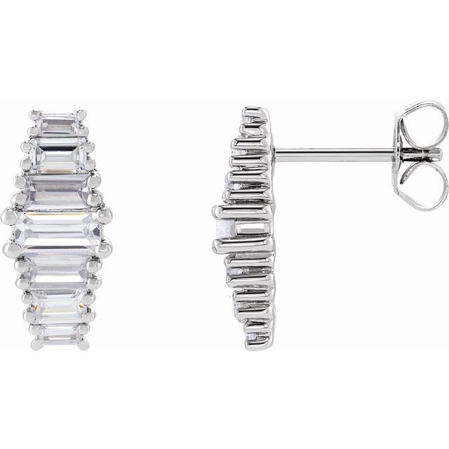 Lab-Grown Diamond | Straight baguette | 5 x 2.5mm :: 1 1/8 Ctw