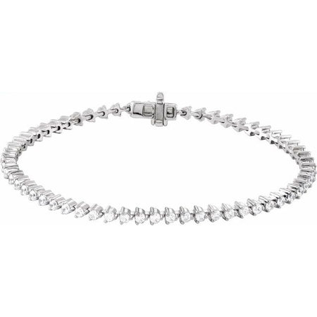 Natural Diamond | Round | 2.3mm :: 3 Ctw | Lab-Grown Diamond | Round | 2.3mm :: 3 Ctw