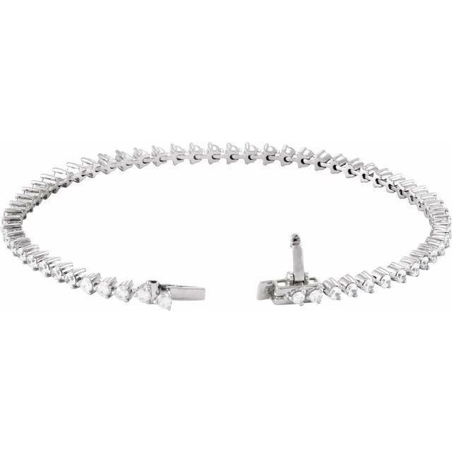 Natural Diamond | Round | 2.3mm :: 3 Ctw | Lab-Grown Diamond | Round | 2.3mm :: 3 Ctw