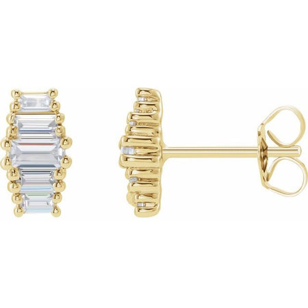 Lab-Grown Diamond | Straight baguette | 4 x 2mm :: 1/2 Ctw