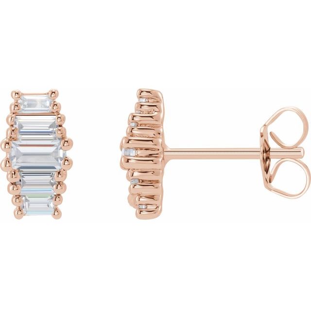Lab-Grown Diamond | Straight baguette | 4 x 2mm :: 1/2 Ctw