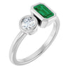 Lab-Grown Emerald | Emerald | 6 x 4mm