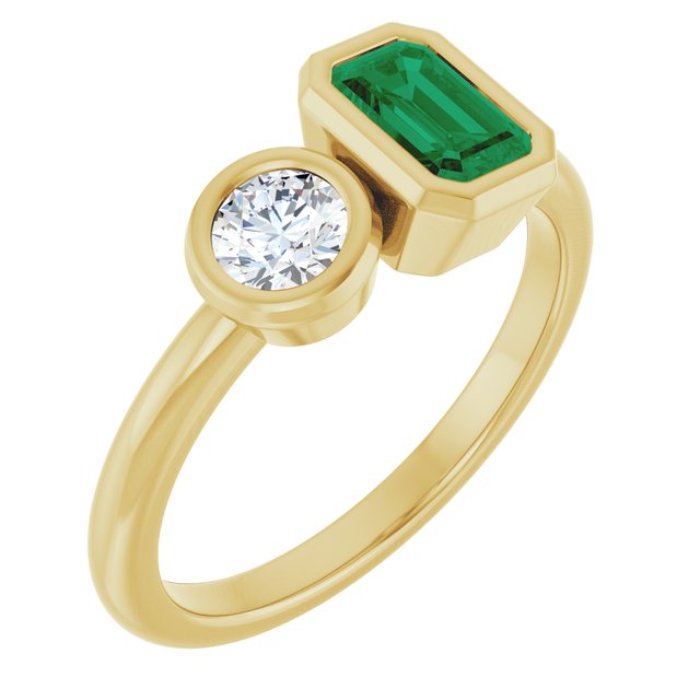 Lab-Grown Emerald | Emerald | 6 x 4mm