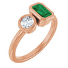 Lab-Grown Emerald | Emerald | 6 x 4mm