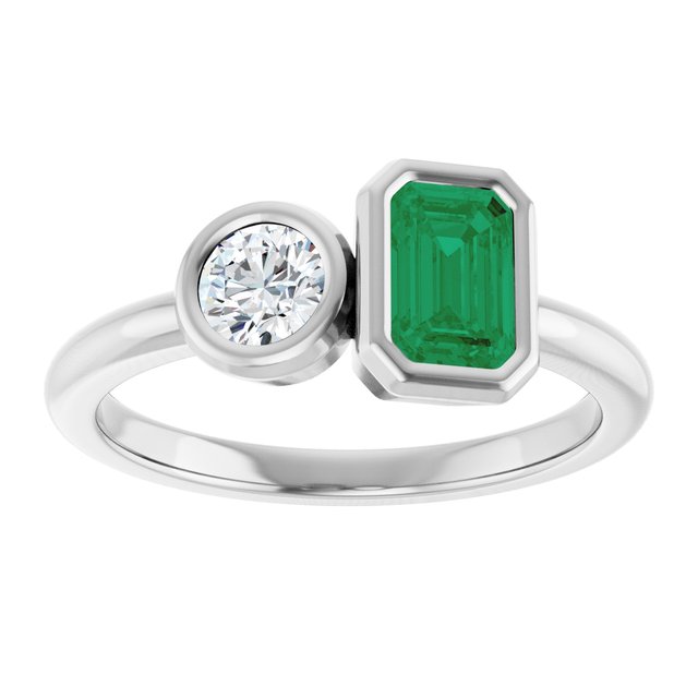 Lab-Grown Emerald | Emerald | 6 x 4mm