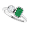 Lab-Grown Emerald | Emerald | 6 x 4mm
