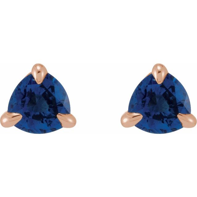 Natural Blue Sapphire | Trillion | 3.5 x 3.5 x 3.5mm