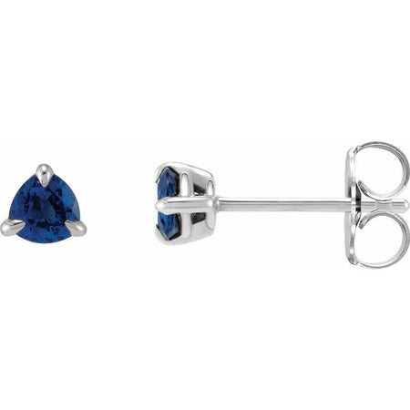 Natural Blue Sapphire | Trillion | 3.5 x 3.5 x 3.5mm