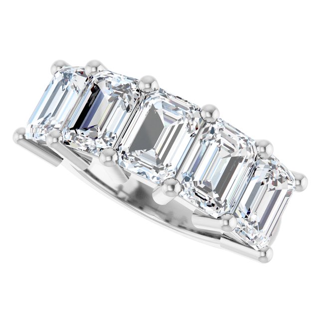 Natural Diamond | Emerald | 7 x 5mm | Lab-Grown Diamond | Emerald | 7 x 5mm