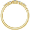 126532 / Ring / Set / 14K Yellow / Natural Diamond / Round / 2 Mm / Natural Diamond / Polished / 1/8 Ctw Natural Diamond Stackable Ring