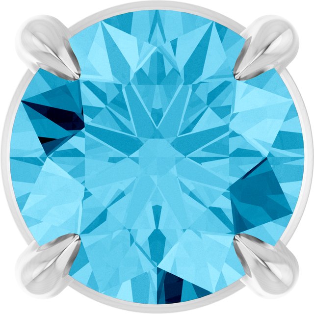 Natural Aquamarine | Round | 5mm