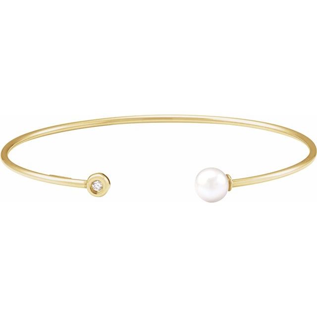 Cultured Freshwater Pearl | Pearl | 6mm :: .03 Ct