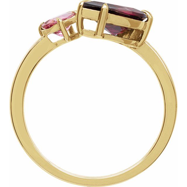Natural Rhodolite Garnet | Pear | 10 x 7mm