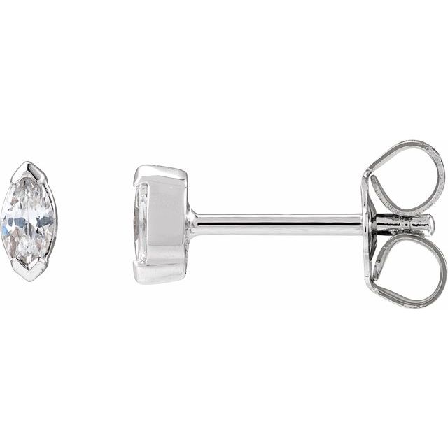 Lab-Grown Diamond | Marquise | 4 x 2mm :: 1/6 Ctw