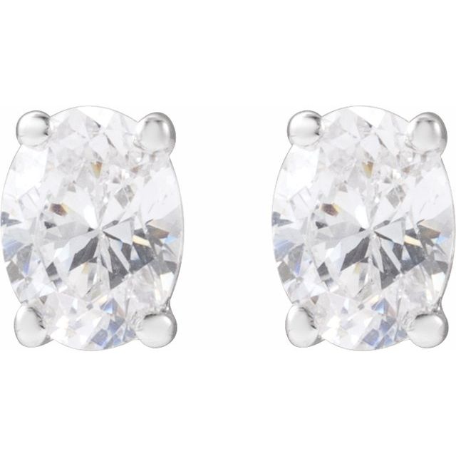 Lab-Grown Diamond | Oval | 4 x 3mm :: 1/3 Ctw