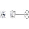 Lab-Grown Diamond | Oval | 6 x 4mm :: 3/4 Ctw