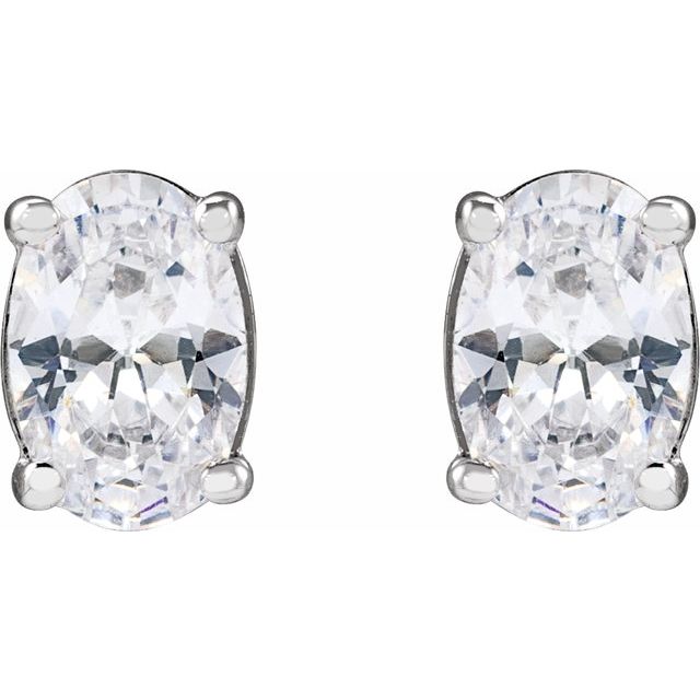 Lab-Grown Diamond | Oval | 6.2 x 4.3mm :: 1 Ctw