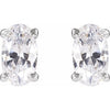 Lab-Grown Diamond | Oval | 5 x 3.5mm :: 1/2 Ctw