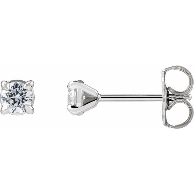 Lab-Grown Diamond | Round | 3.2mm :: 1/4 Ctw
