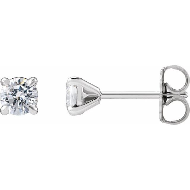Lab-Grown Diamond | Round | 4mm :: 1/2 Ctw