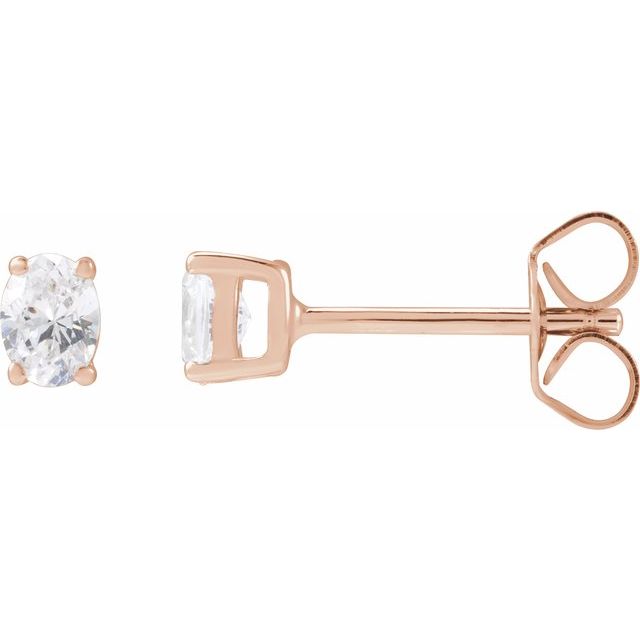 Lab-Grown Diamond | Oval | 4 x 3mm :: 1/3 Ctw