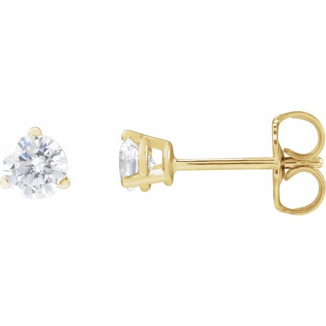 Lab-Grown Diamond | Round | 3.4mm :: 1/3 Ctw