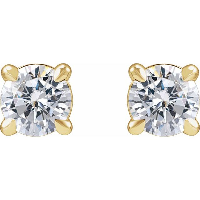 Lab-Grown Diamond | Round | 4mm :: 1/2 Ctw