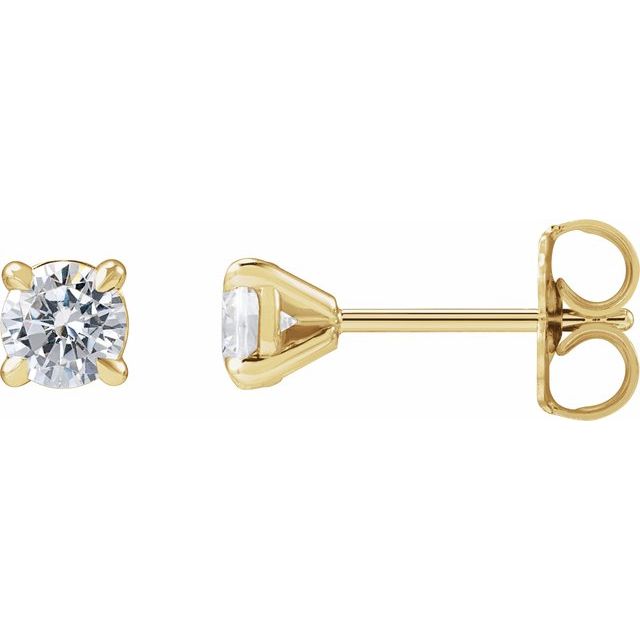 Lab-Grown Diamond | Round | 4mm :: 1/2 Ctw