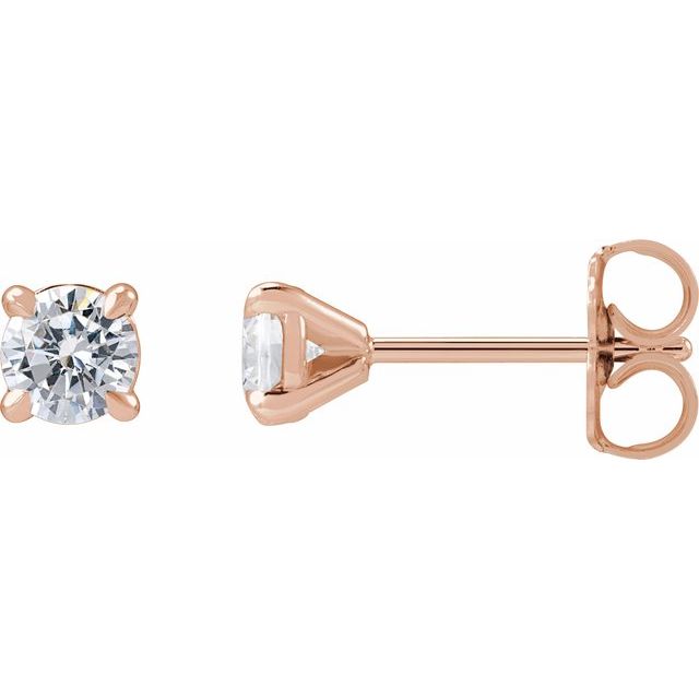 Lab-Grown Diamond | Round | 4mm :: 1/2 Ctw