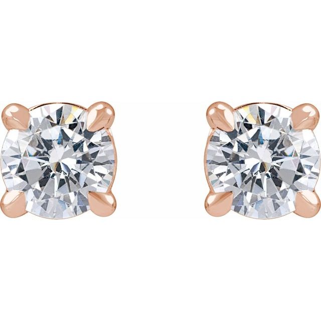 Lab-Grown Diamond | Round | 4mm :: 1/2 Ctw