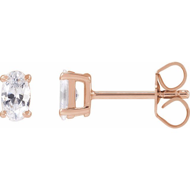 Lab-Grown Diamond | Oval | 5 x 3.5mm :: 1/2 Ctw
